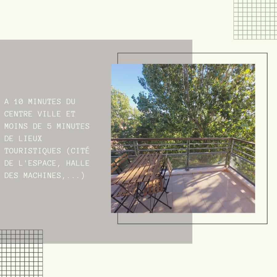 Bel Appartement Contemporain Proche Des Commodites Toulouse Buitenkant foto